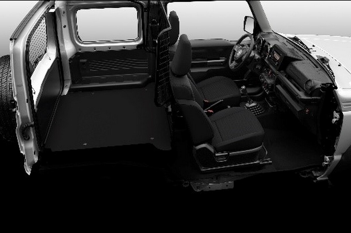 nuevo suzuki jimny comercial ligero interior