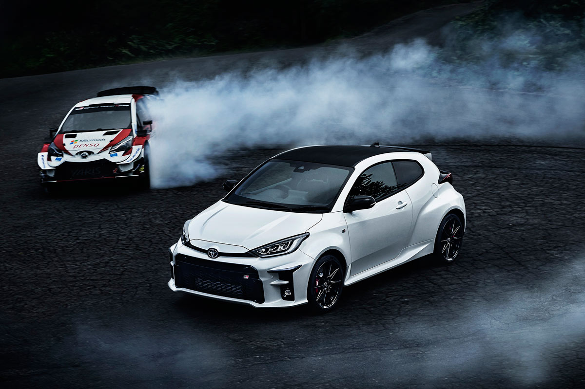 Vídeo: el Toyota GR Yaris se va drift con su variante de rallye