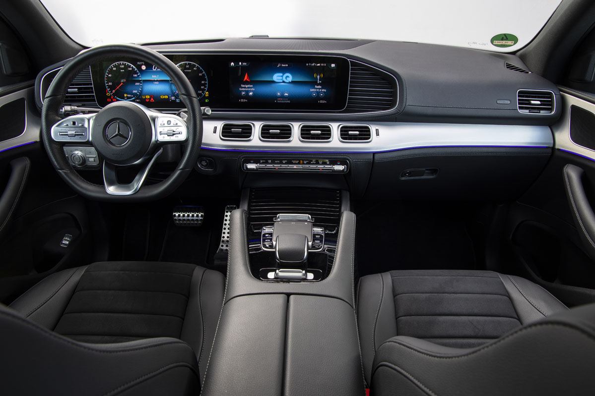 interior del Mercedes GLE 350 de 4Matic