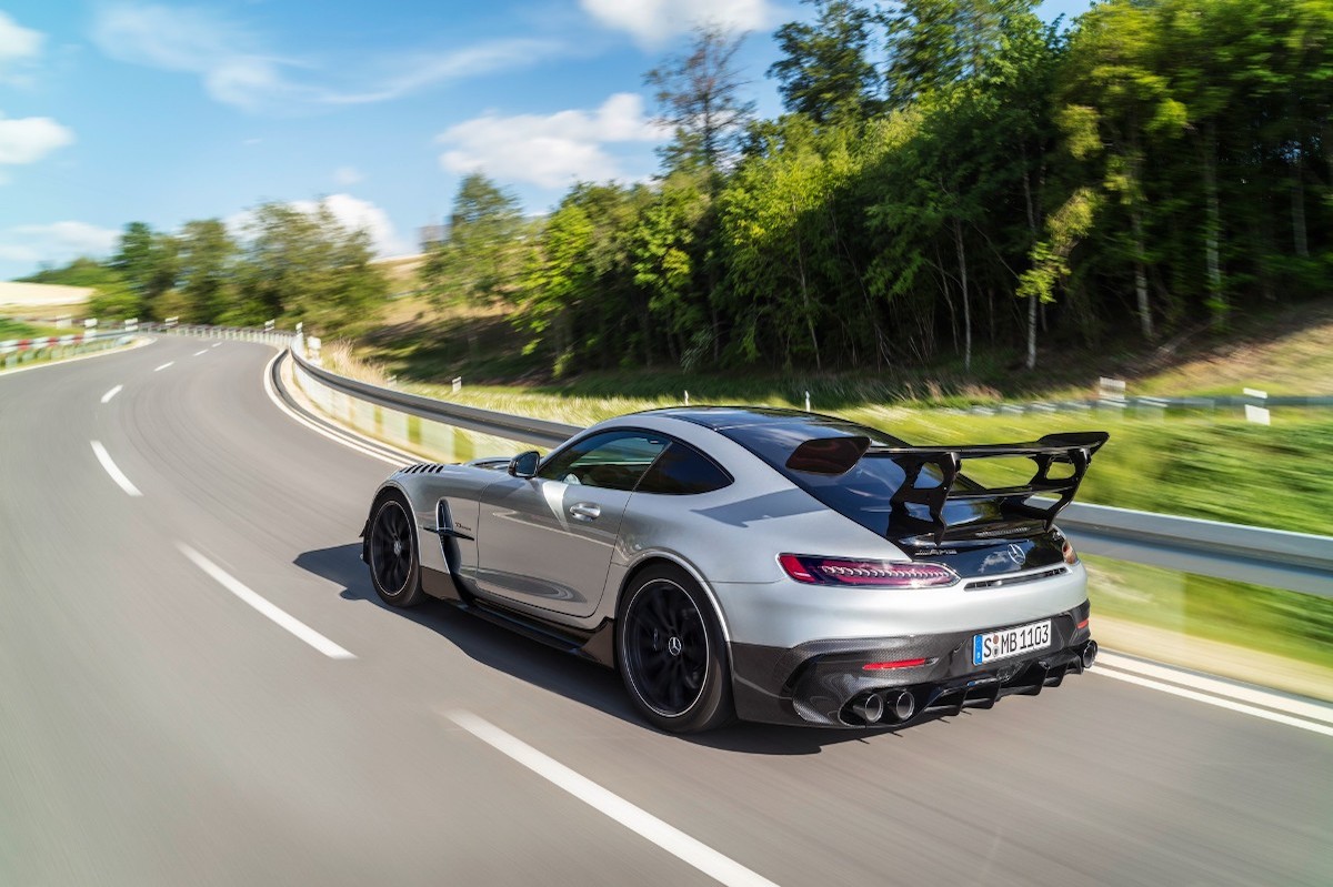 Mercedes-AMG GT Black Series lateral