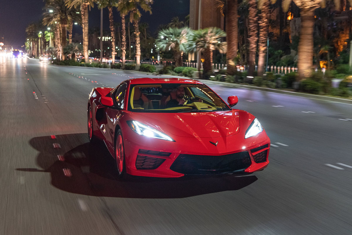 prueba del Chevrolet Corvette C8