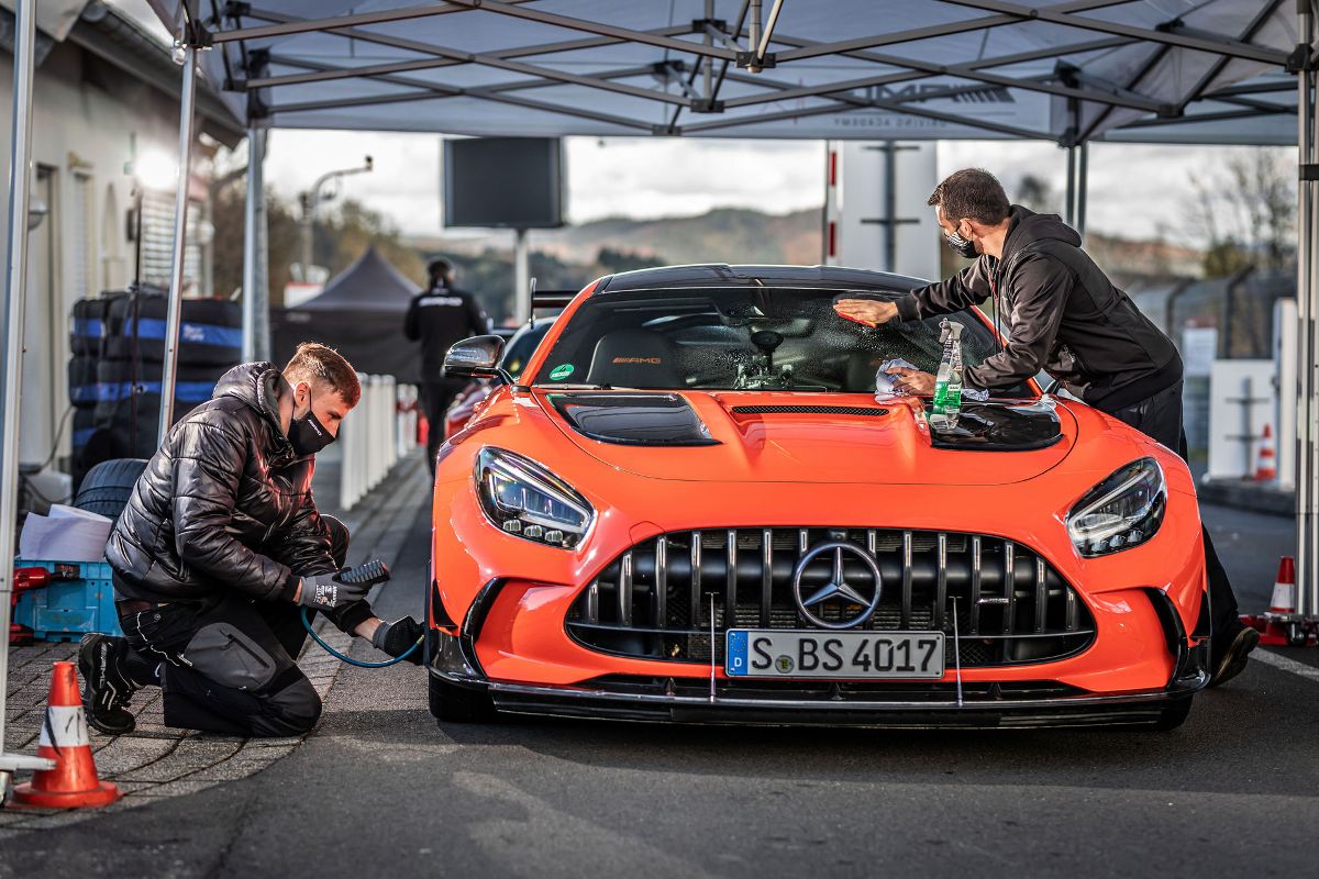 Mercedes-AMG GT Black Series record Nurburgring