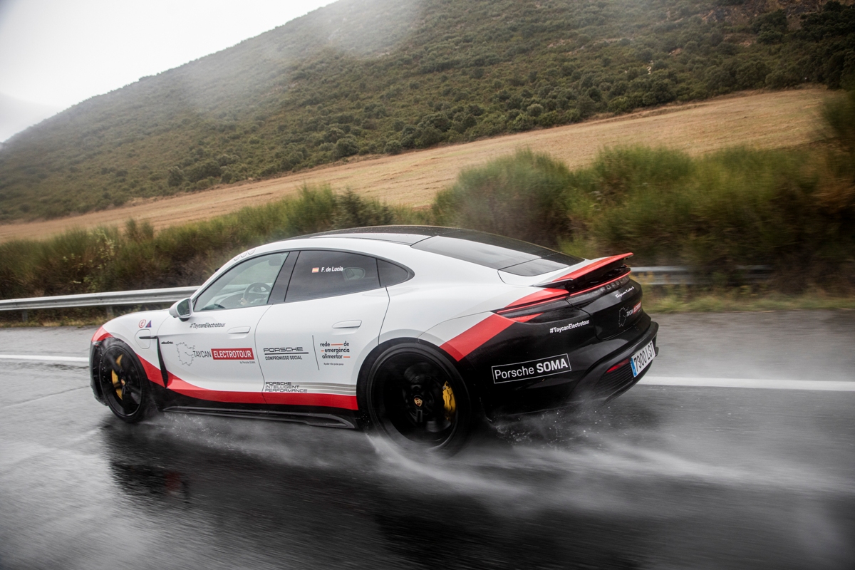 Porsche Taycan Electrotour