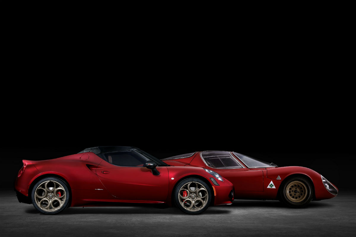 Alfa Romeo 4C Spider 33 Stradale Tributo