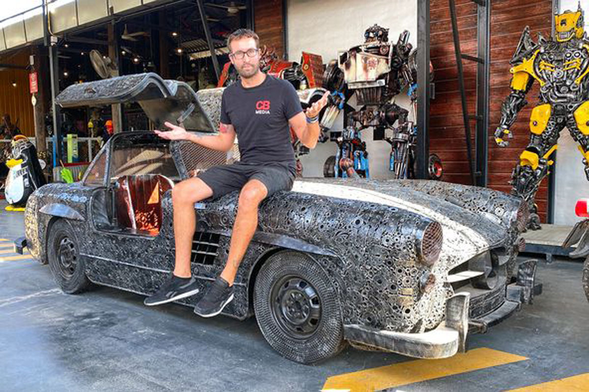 mercedes 300 sl chatarra frontal mercedes 300 sl chatarra delantera