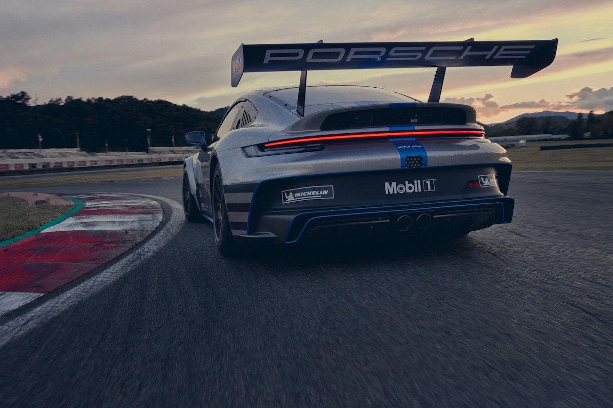 Porsche 911 GT3 Cup 2021 trasera