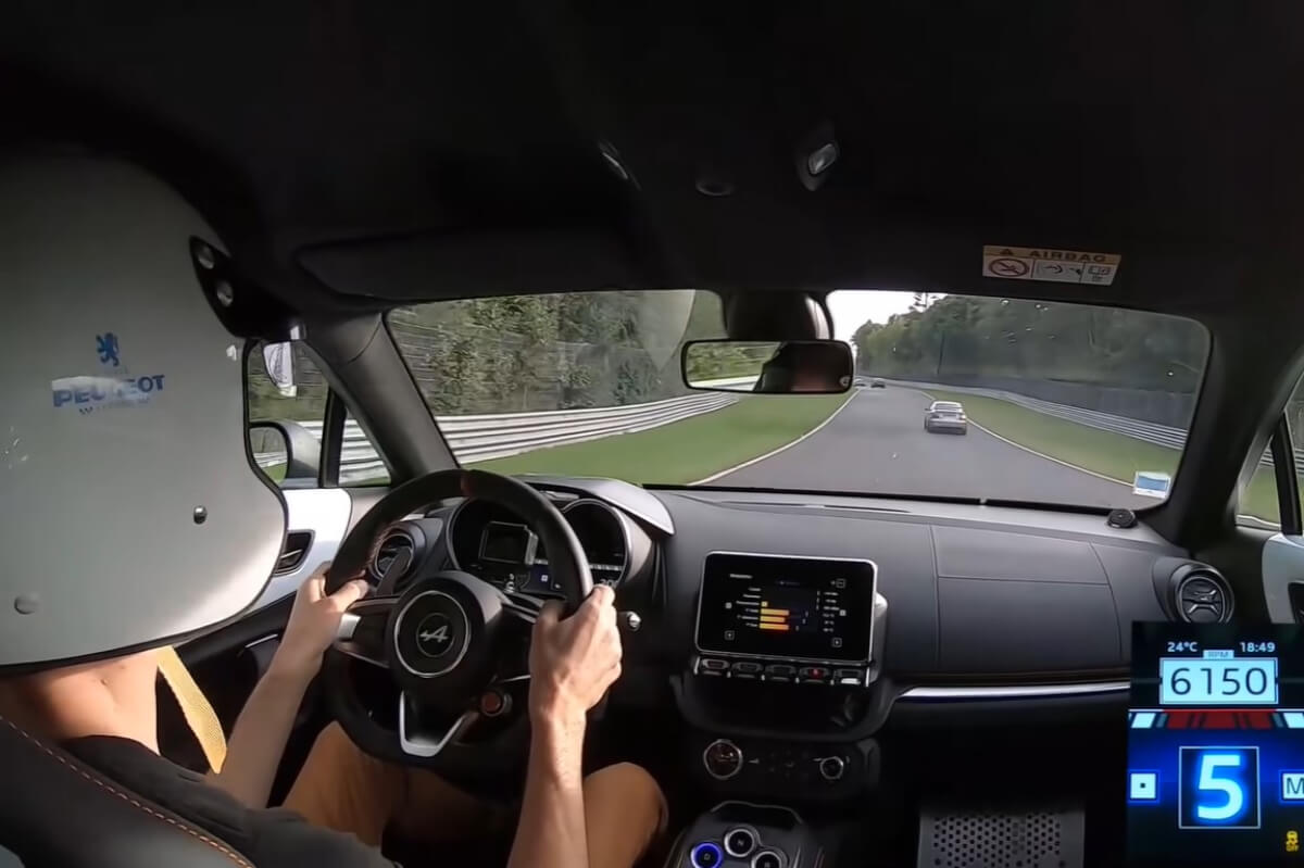 El Alpine A110S en Nürburgring