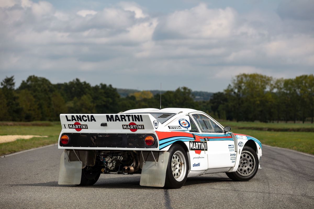 Subasta Lancia 037 3/4 trasera