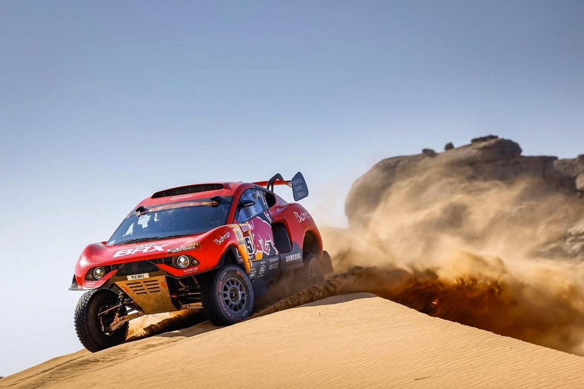 Sébastien Loeb en el Dakar 2021