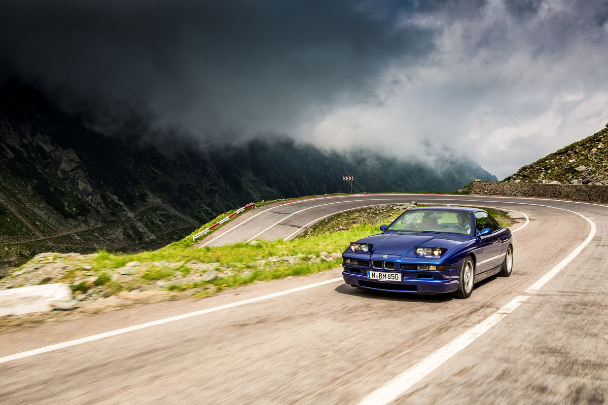 prueba del V12 del BMW 850 CSi E31