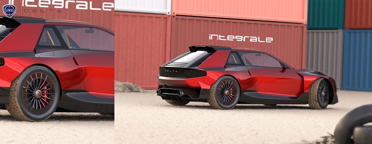 reinterpretación Lancia Delta