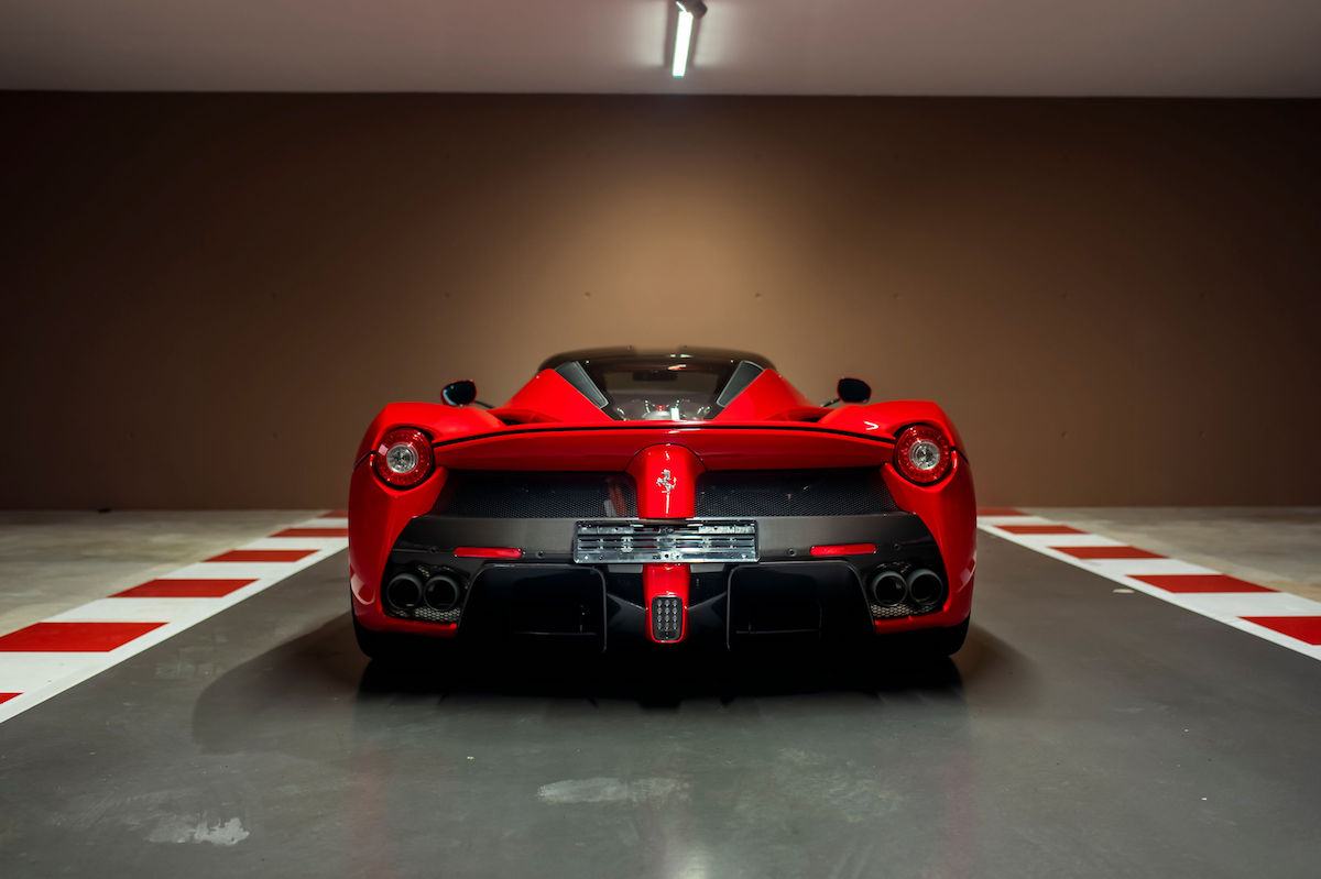 Ferrari LaFerrari Sebastian Vettel venta trasera