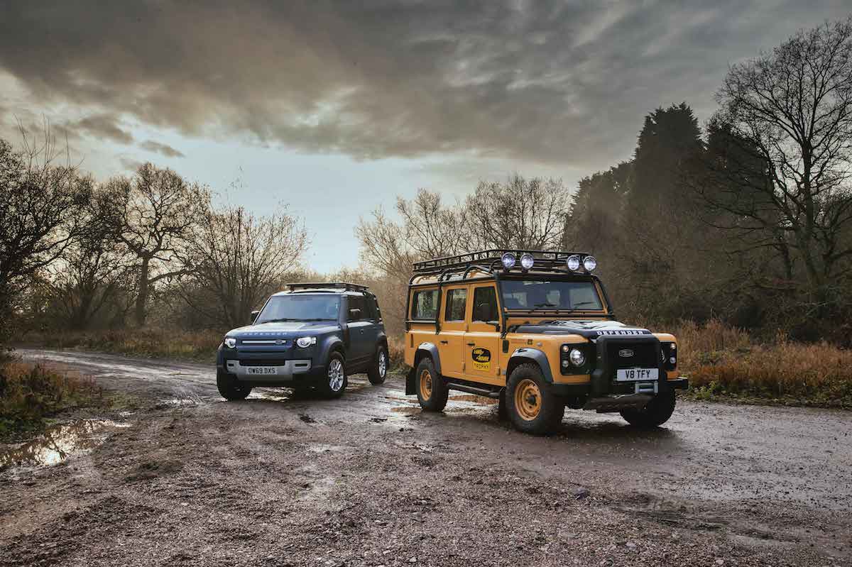 Land Rover Defender Works V8 Trophy frontal