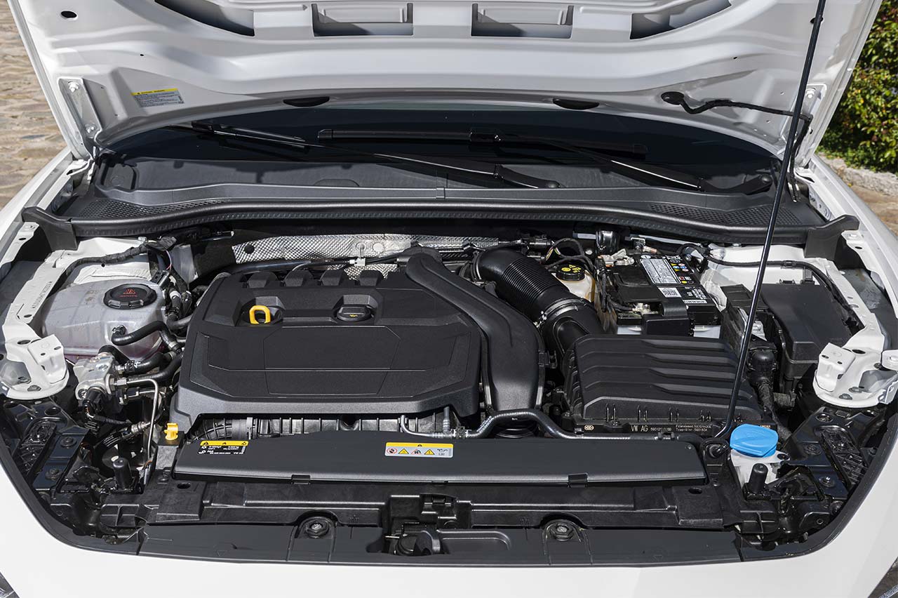 motor a gas del SEAT León TGI DSG 130 CV