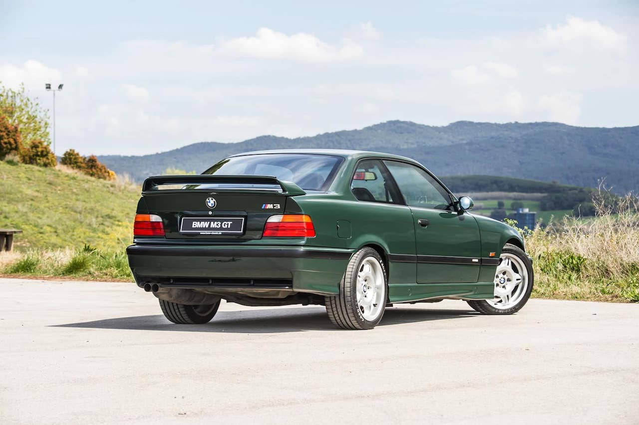 BMW M3 E36 GT historia 3/4 posterior