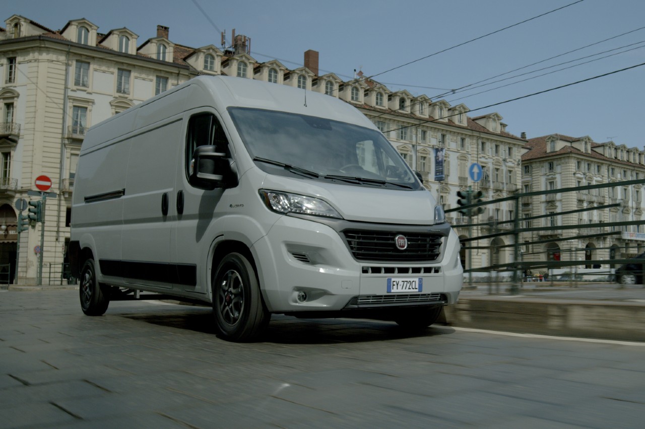 Fiat e-Ducato 3/4 frontal