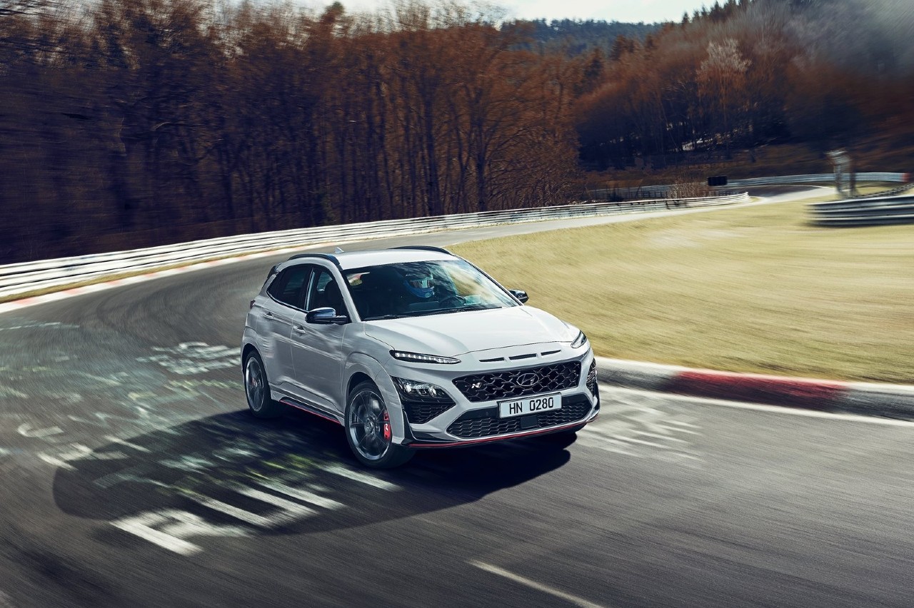 Hyundai Kona N 2021 3/4 frontal