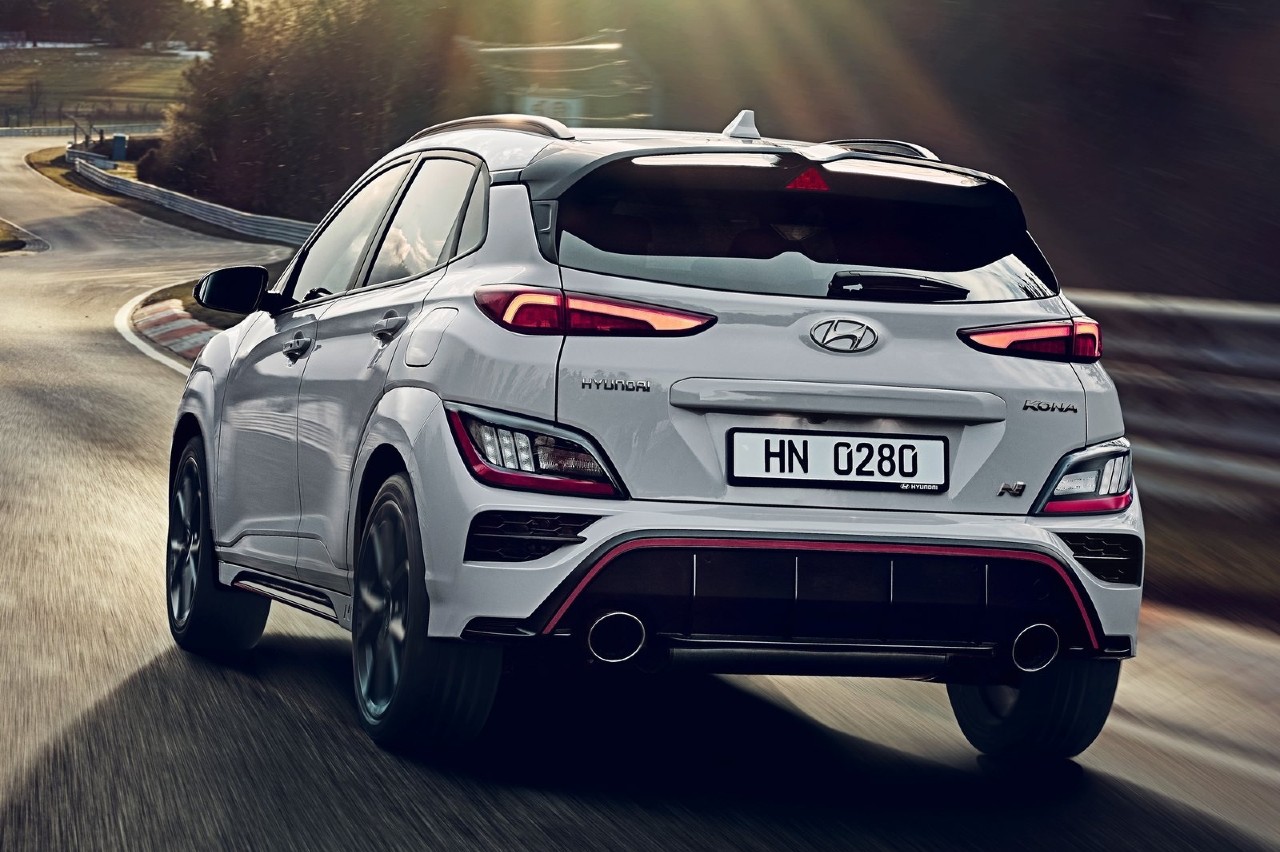 Hyundai Kona N 2021 3/4 trasera