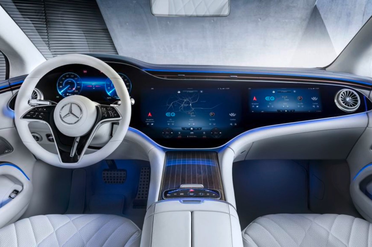 Mercedes-Benz EQS 2021 interior