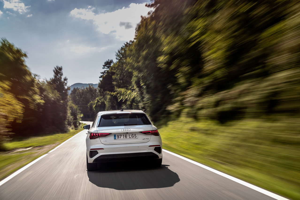 prueba del Audi A3 Sportback 30 TDI 116 CV S line