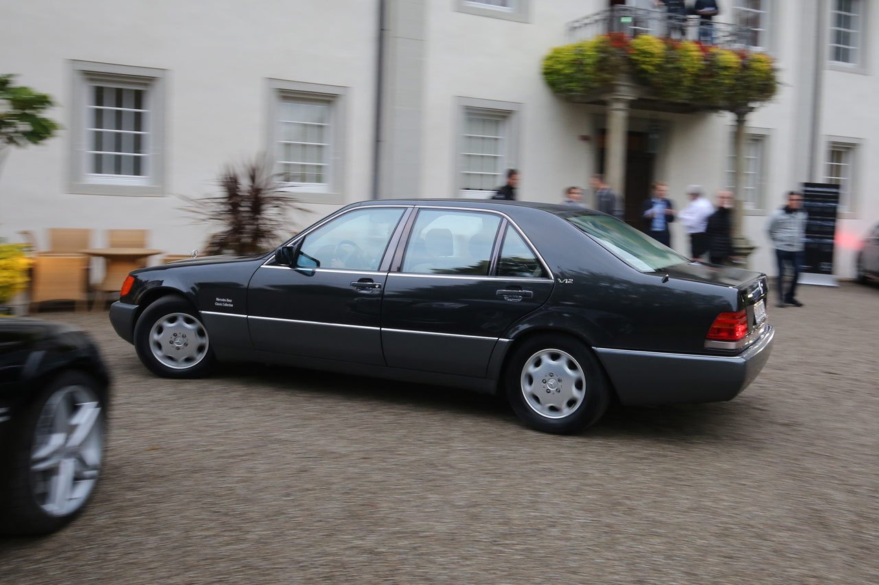 prueba del Mercedes 600 SEL W140