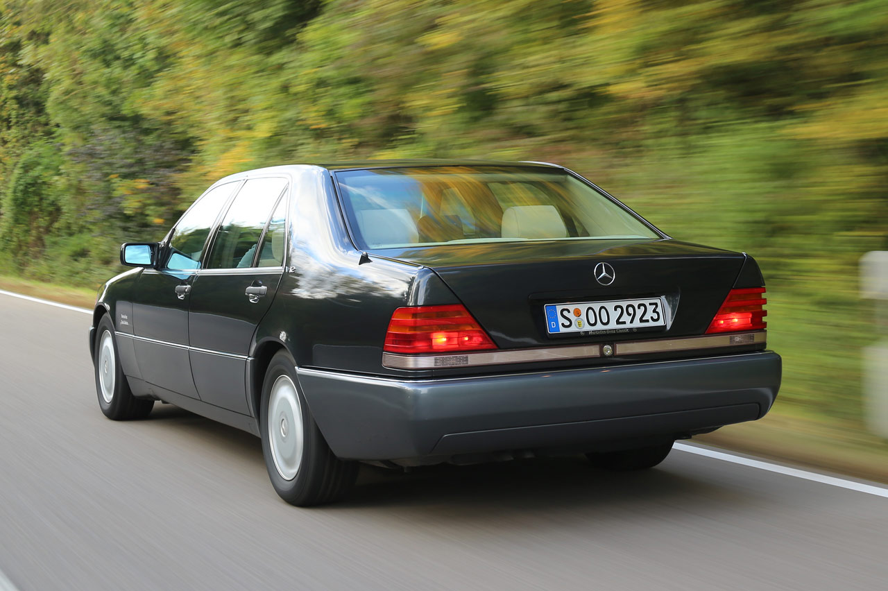 prueba del Mercedes 600 SEL W140