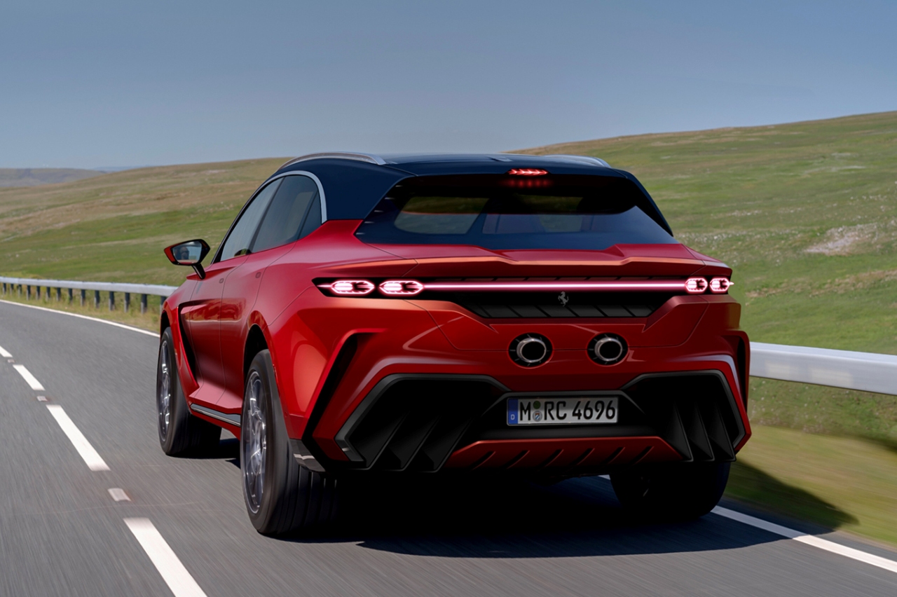 render ferrari purosangue 2022