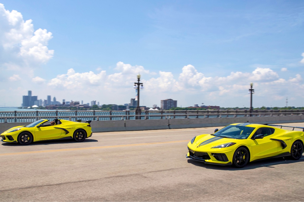 Corvette Stingray IMSA lateral