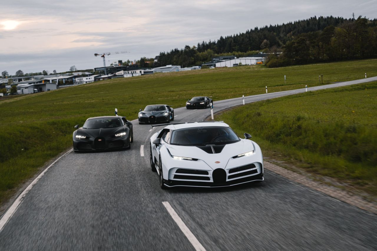 bugatti linea desarrollo nurburgring
