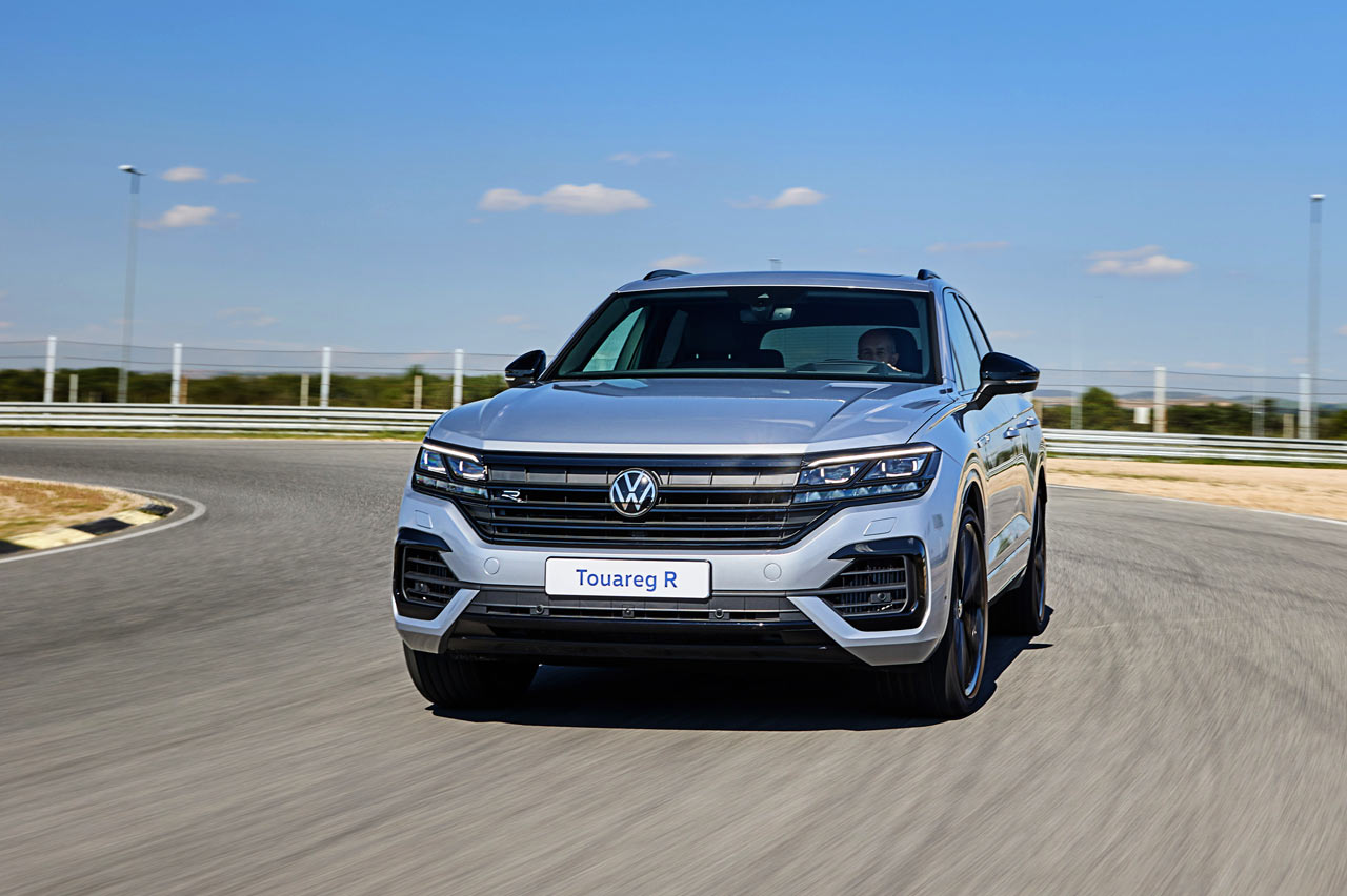 prueba del Volkswagen Touareg R en el circuito del Jarama