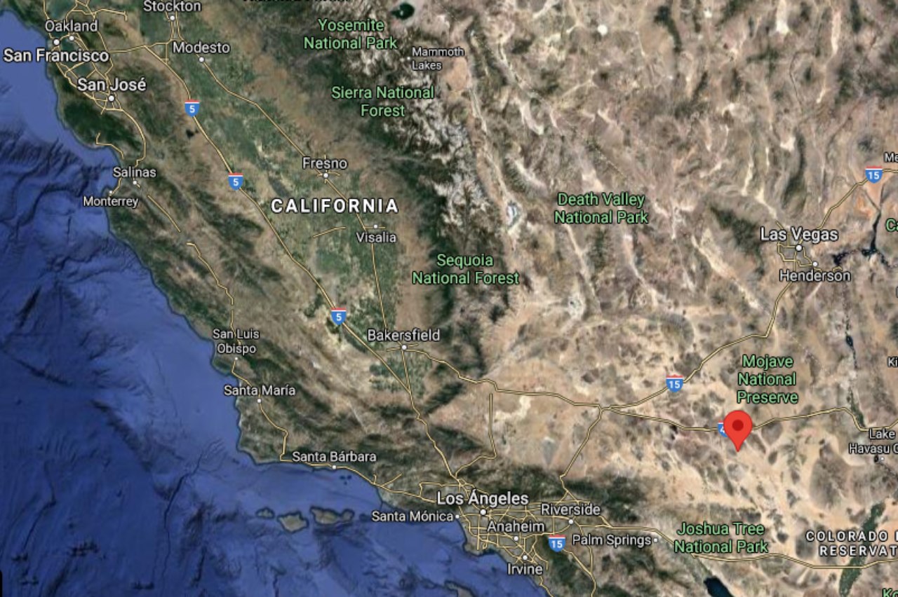 Ruta 66 con bombas nucleares california