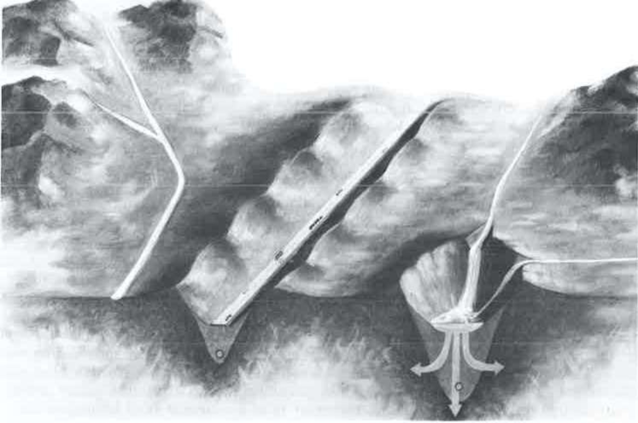 Ruta 66 con bombas nucleares esquema