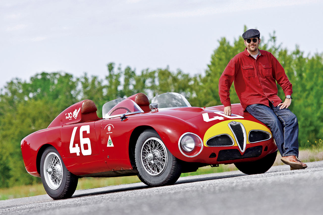 prueba del Alfa Romeo 6C 3000 CM de Juan Manuel Fangio