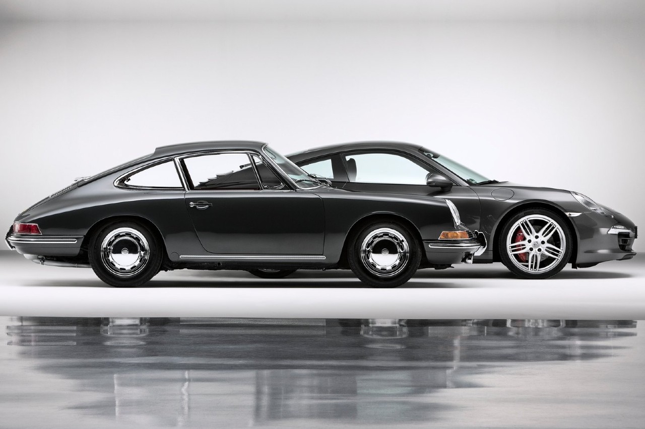 las denominaciones y códigos internos de los modelos de Porsche