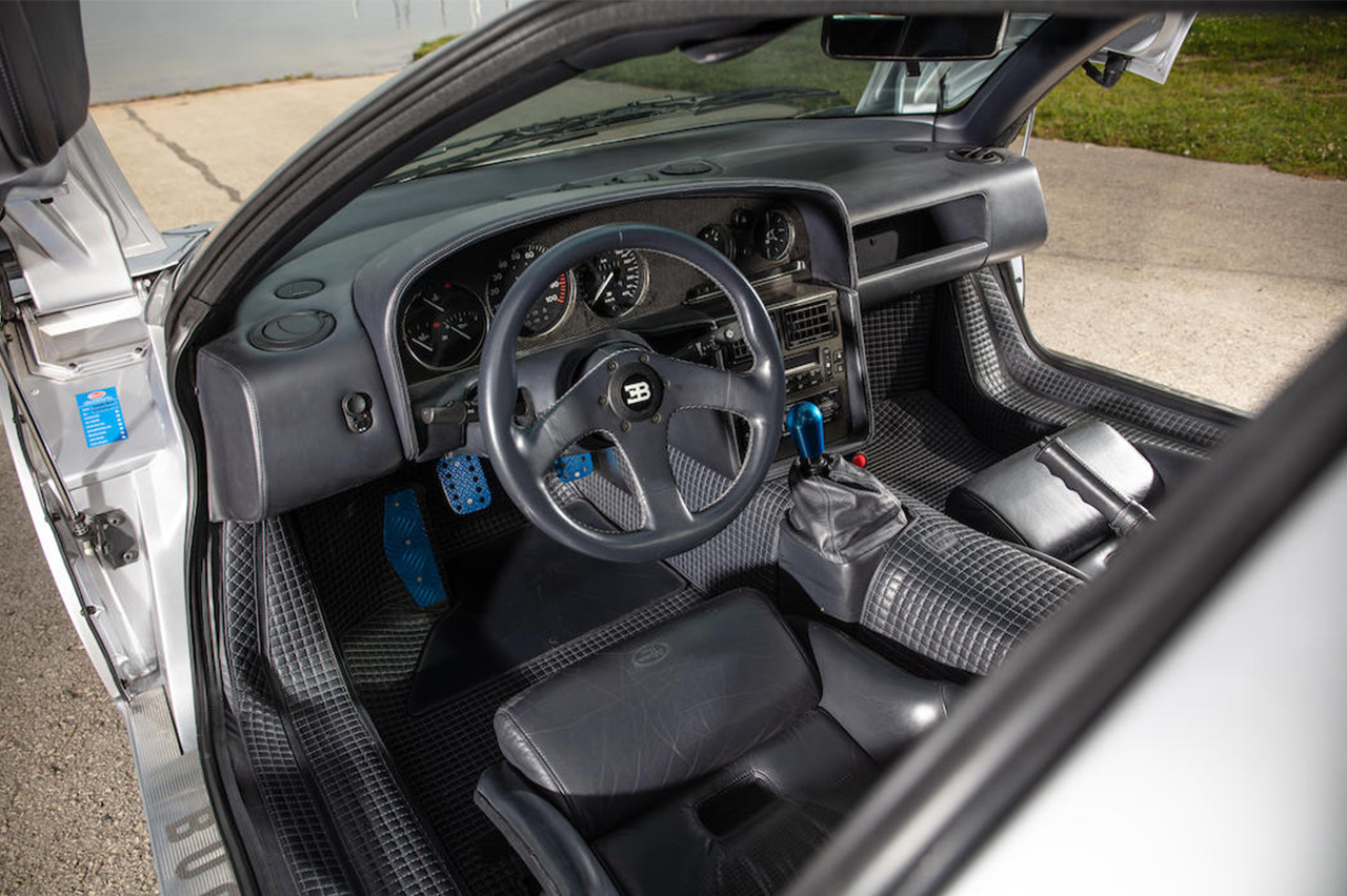 subasta bugatti eb110 super sport 1994