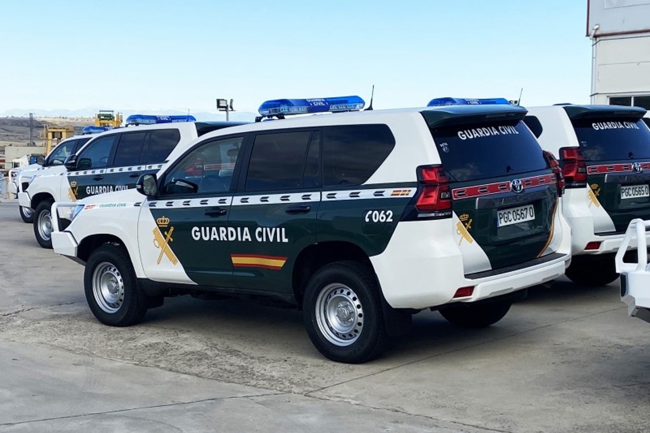 Los nuevos coches de la Guardia Civil