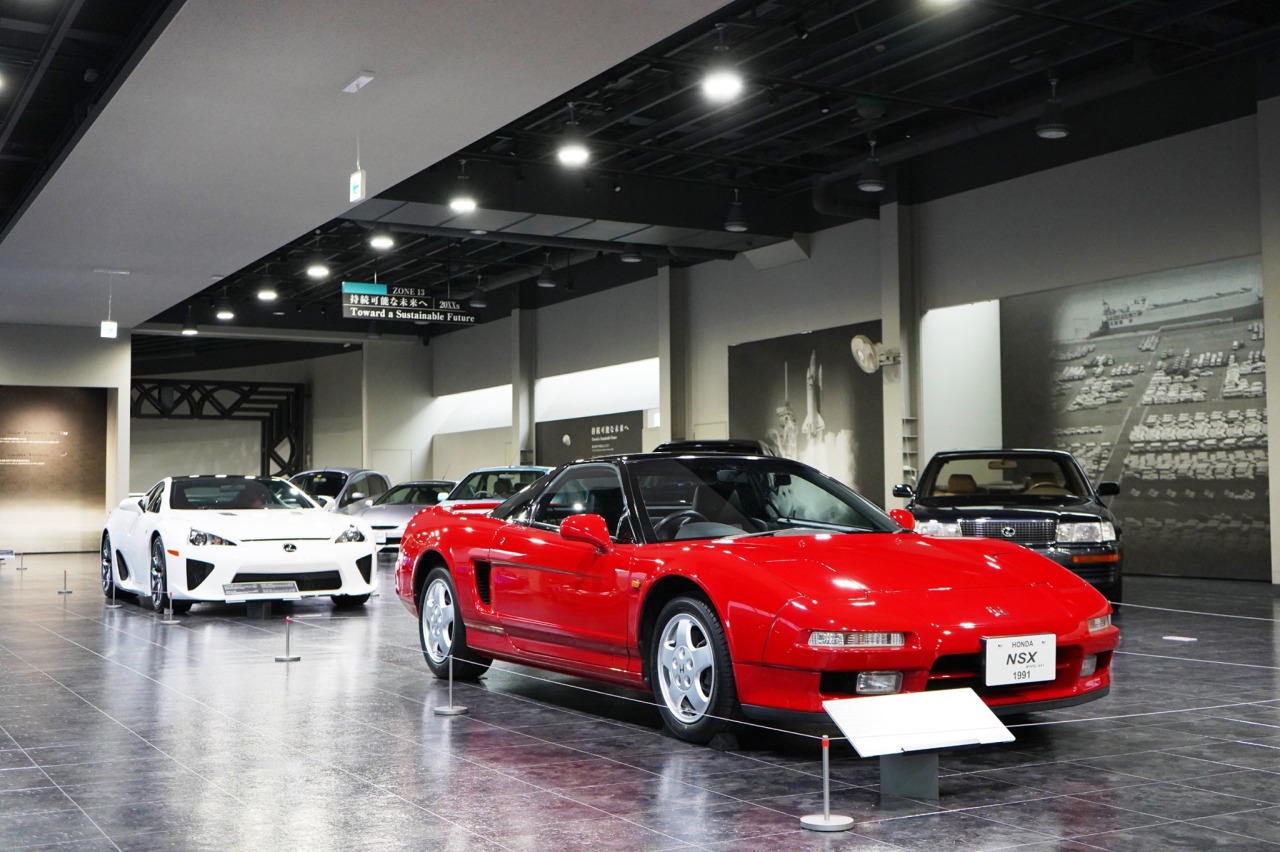 museo automovil toyota honda nsx