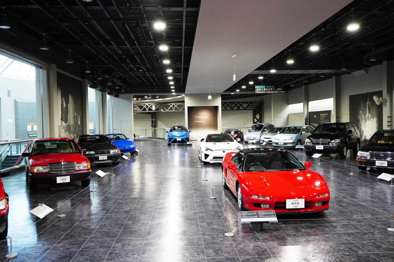 museo automovil toyota honda nsx