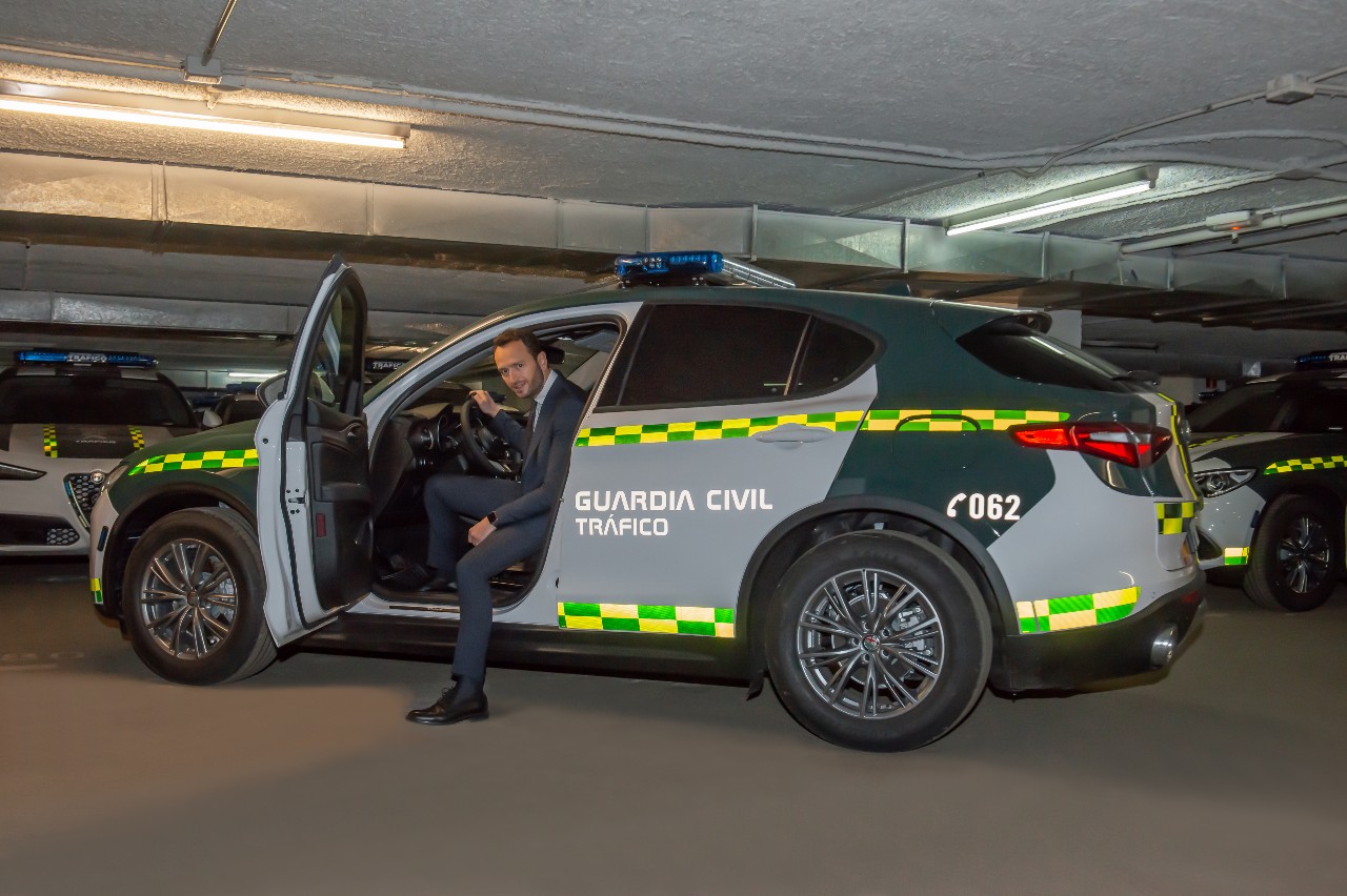 Los nuevos coches de la Guardia Civil