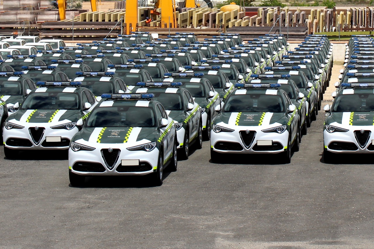 Los nuevos coches de la Guardia Civil