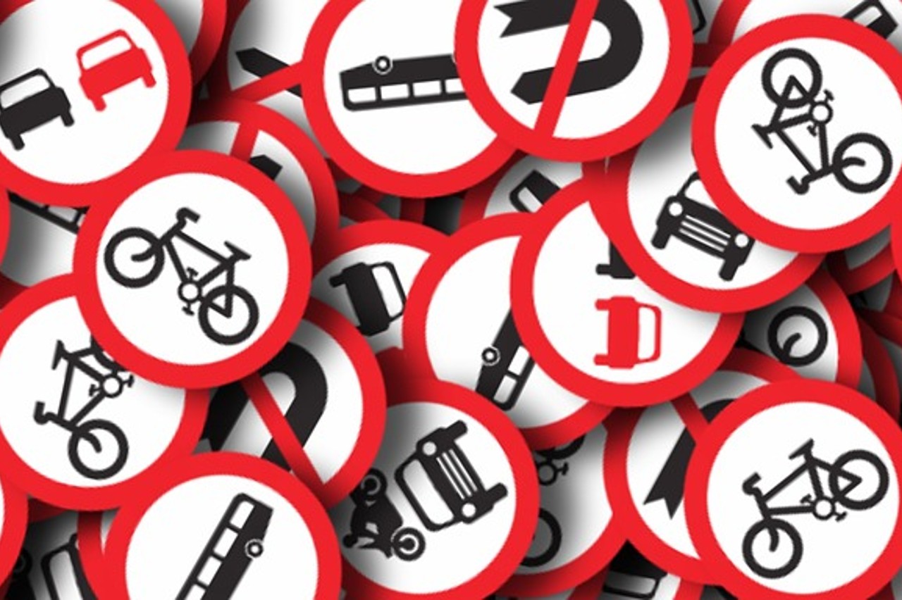 señales que dificultan la conducción