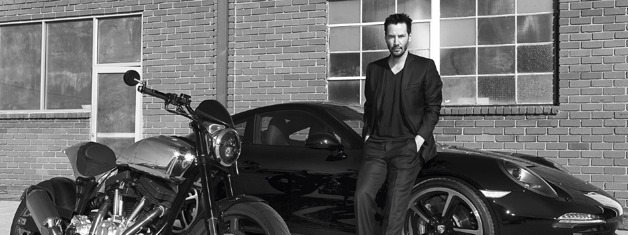 Keanu Reeves Porsche