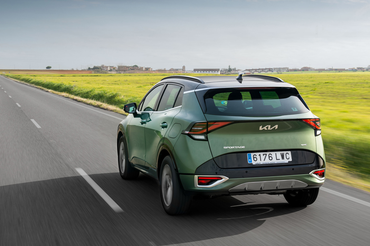 prueba del KIA Sportage 2022 HEV