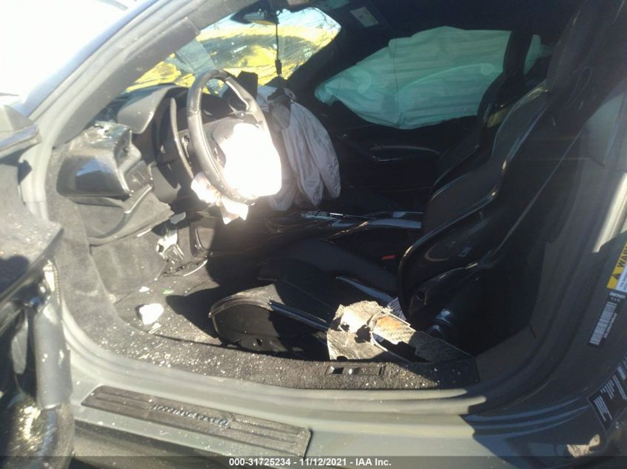 destrozado accidente ferrari sf90 stradale 290 km