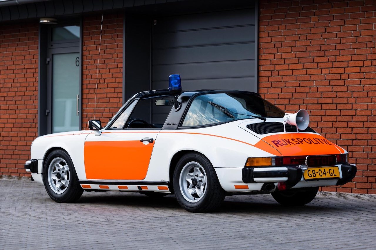 Porsche 911 SC Targa 1980 policía holandesa
