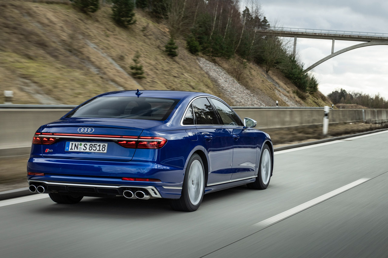 prueba del Audi S8 2022