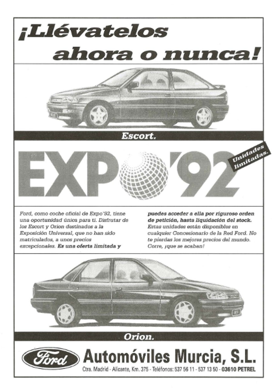 Ford Expo Sevilla 92