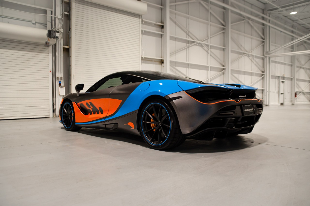 mclaren 720s decoracion mclaren racing gp miami