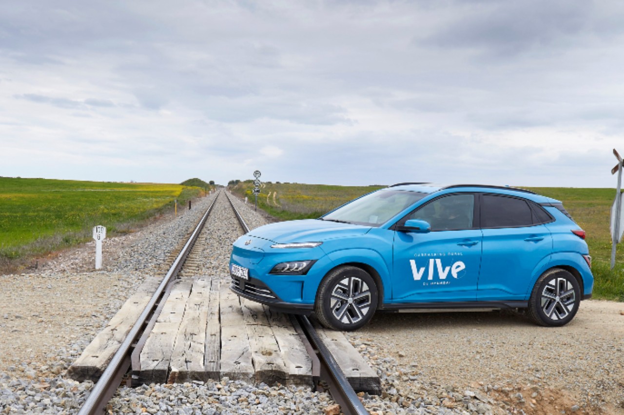 El pueblo más pequeño de España coche eléctrico