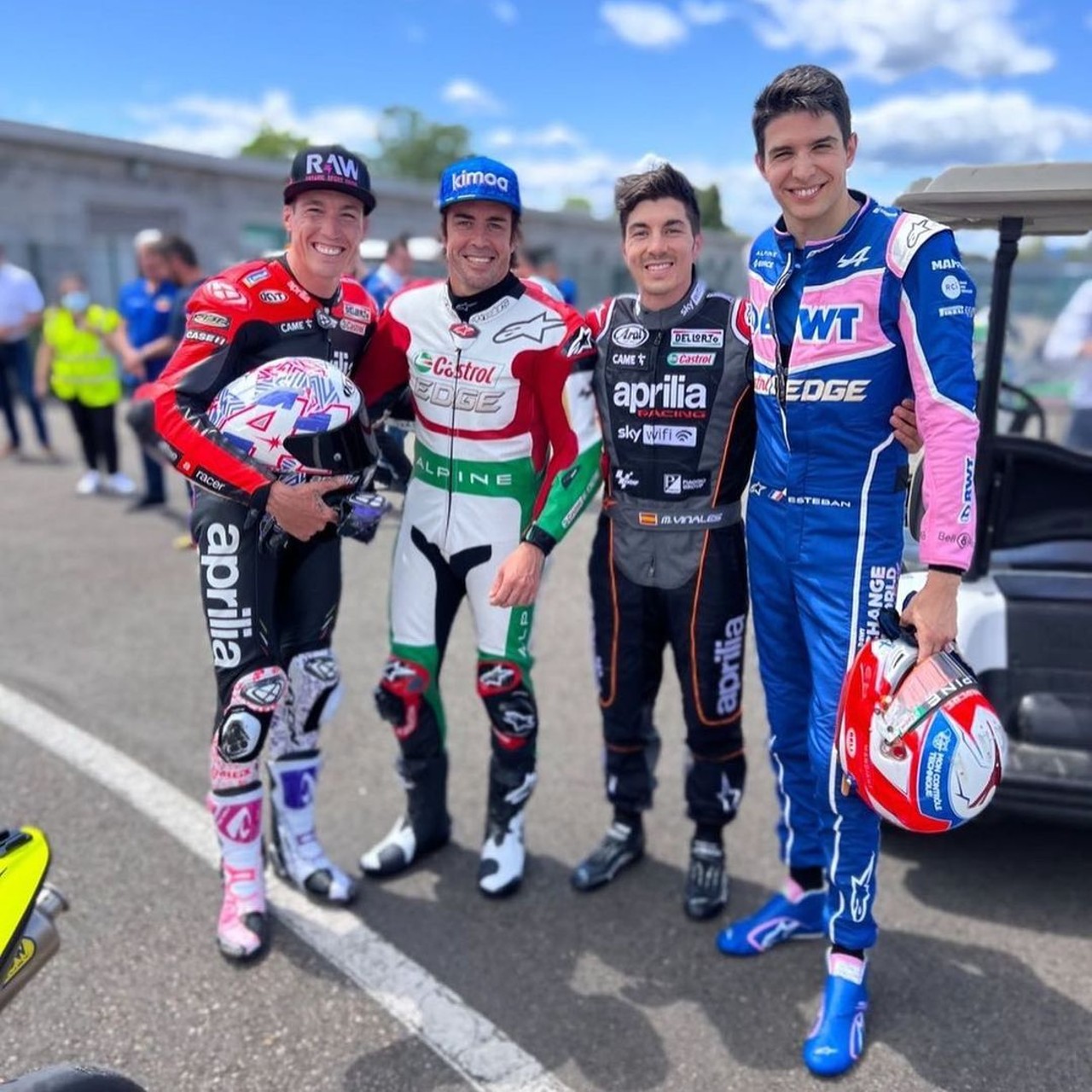 Fernando Alonso Aprilia